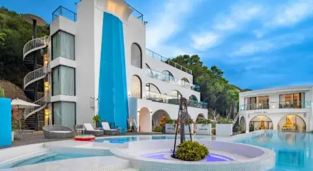Daoliu · Jiuxi Luxury Wild Swimming Pool Vacation Apartment (Nan'ao Island Qing'ao Bay), Rezervovat Apartmán Hotely v Guangdong s bazénem, Bazén