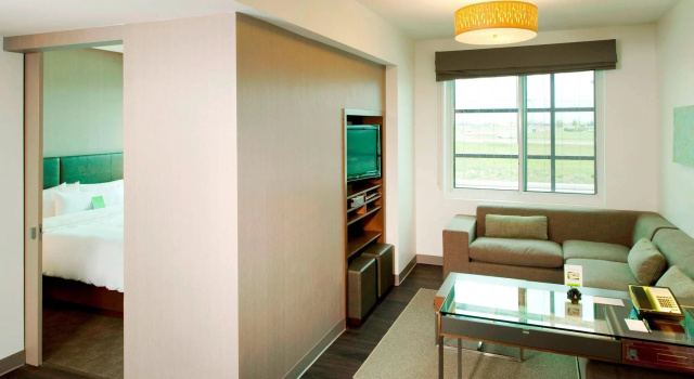 Двухместный люкс c 1 комнатой Element by Marriott Dallas Fort Worth Airport North