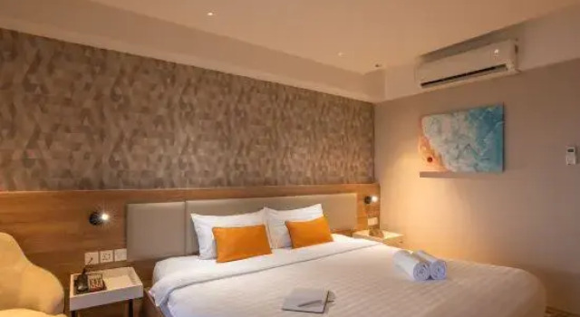 Двухместный номер Deluxe с видом на город Amalthea Hotel