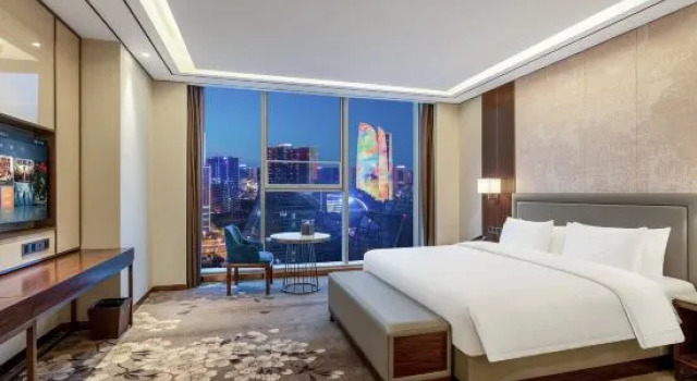 Люкс Executive Chengdu LUXURY BLUE HORIZON Hotel (Business District Global Center)