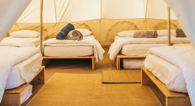 Номер Economy Lodging Nature Camp Châteaux de la Loire
