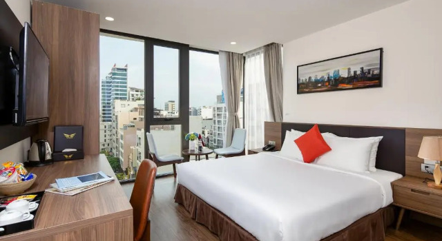 Двухместный номер Deluxe с видом на город Amunra Ocean Hotel