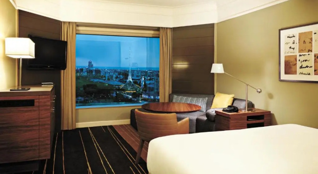 Двухместный номер с видом на реку Grand Hyatt Melbourne