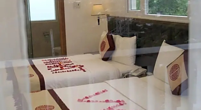 Двухместный номер Deluxe с балконом Nhat Vy Hotel