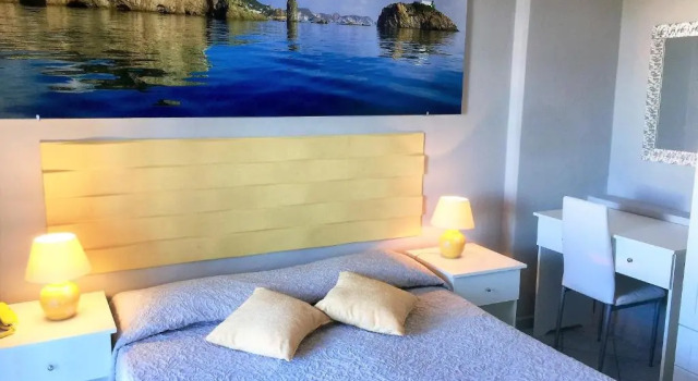 Doppel Zimmer mit Meerblick Hotel Ortensia
