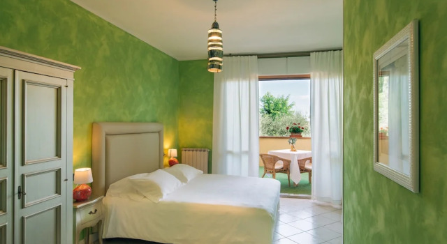 Семейный номер Standard с видом на сад Locanda Belvedere