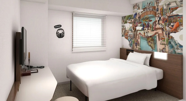 Двухместный номер Standard Garner Hotel Osaka Honmachi Kita Semba by IHG