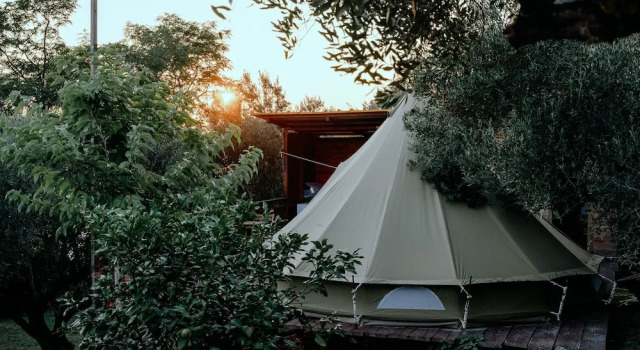 Ljubac Glamping Belltent Robinson