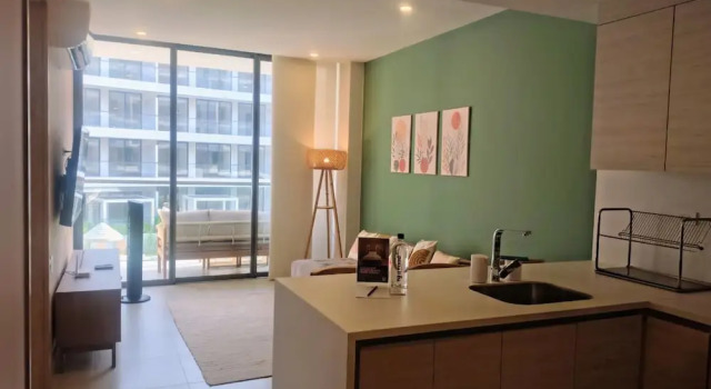 w Minimalist 1BR w Amazing View in Morros Eos, Prenota Appartamento Manzanillo del Mar 