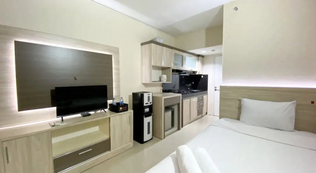 Comfortable Studio Apartment For 1 Pax Grand Sentraland Karawang, Book Apartment Karawang West Java