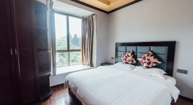 Семейный люкс с 2 комнатами Xingyuanju Yangxin Apartment