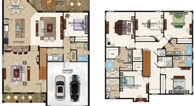 Коттедж 320-6-pc-pet Friendly 6 Bedroom Home With Game Room