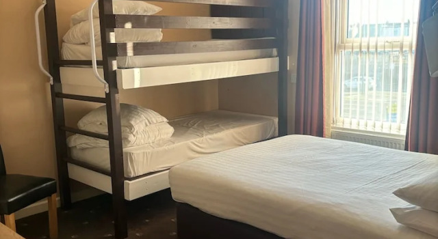 Четырёхместный семейный номер Standard The Beechfield Hotel