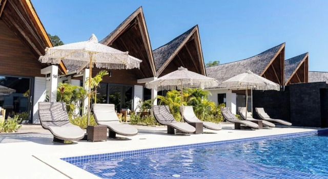 Апартаменты с видом на бассейн Golden Beach Resort