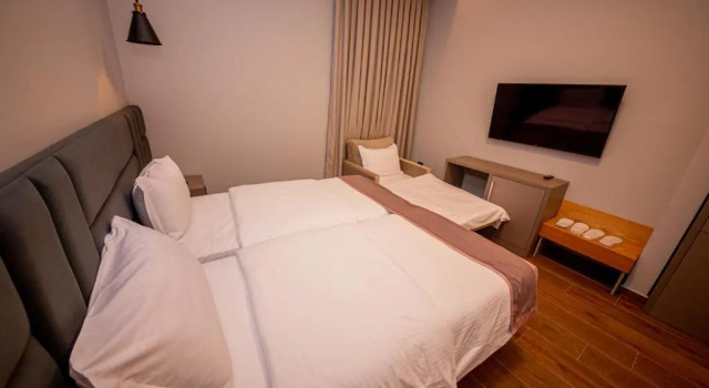 Четырёхместный номер Standard Цокольный этаж City Center Hotel