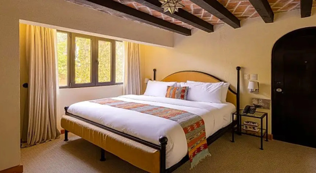 Полулюкс с видом на сад Hacienda El Santuario San Miguel de Allende