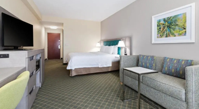 Двухместный номер Deluxe Hampton Inn West Palm Beach-Lake Worth-Turnpike