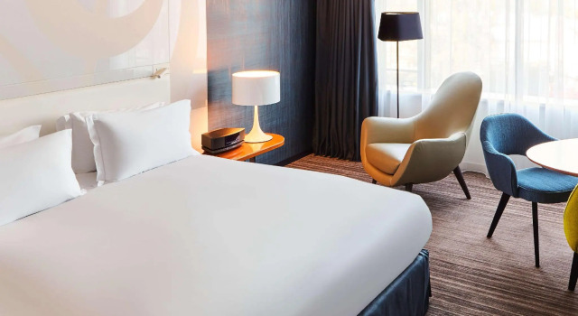 Двухместный номер Luxury Sofitel Luxembourg Europe
