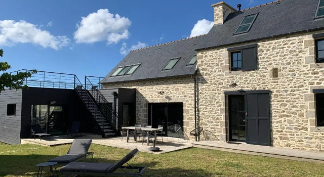 Вилла Ty Marie Neiz Vran - Villa luxe vue mer, 80 mètres de la plage