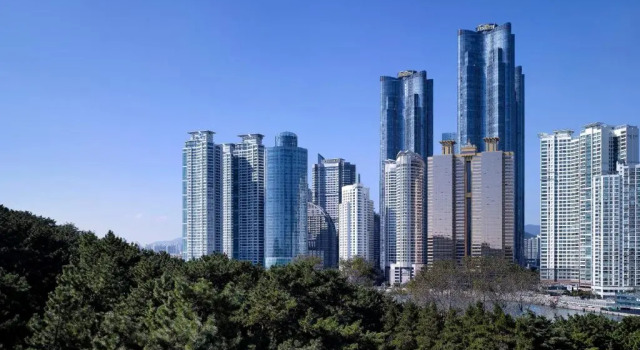 Двухместный номер Deluxe с видом на парк The Westin Josun Busan