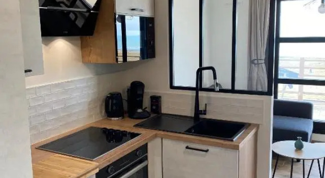 Superbe studio vue mer sur un site d'exception, Varaa Hotelli Wimereux 