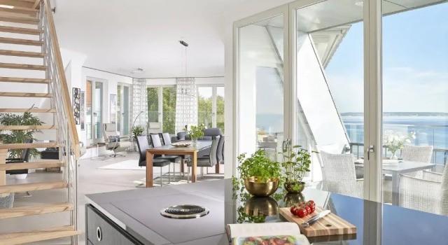 Апартаменты First Sellin Penthouse - Meerblick & SPA