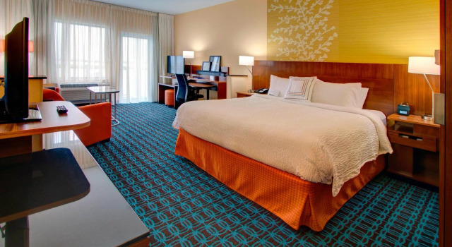 Двухместный люкс Fairfield Inn & Suites by Marriott Chincoteague Island Waterfront