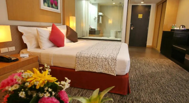 Двухместный номер Deluxe Amaranth Suvarnabhumi Hotel