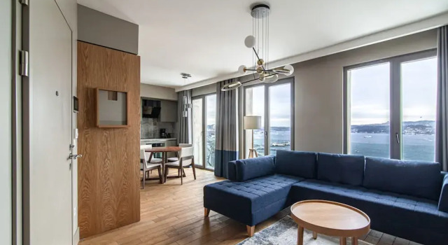 Апартаменты Flat With Panoramic Bosphorus View in Cihangir