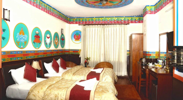 Двухместный номер Standard с красивым видом из окна Kathmandu Eco Hotel