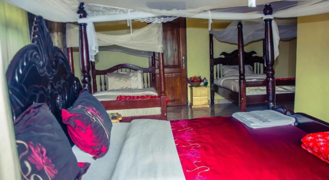 Семейный номер Standard с видом на сад Kyaninga Royal Cottage