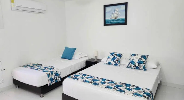 Apartamento frente a la playa - 5B, Забронировать Апартаменты/квартира Санта-Марта Магдалена, рядом с Rodadero Sea Aquarium and Museum