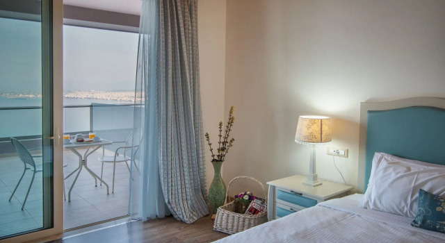 Двухместный номер Deluxe с видом на море Belvedere Hotel