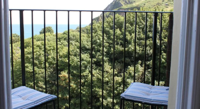 Superior dublă cameră cu balcon și cu vedere la mare The Collingdale Guest House