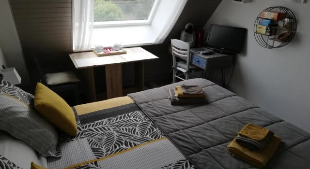 1 chambre dhôte entre terre et mer, Забронировать Отель Отели Finistère с парковкой, Парковка