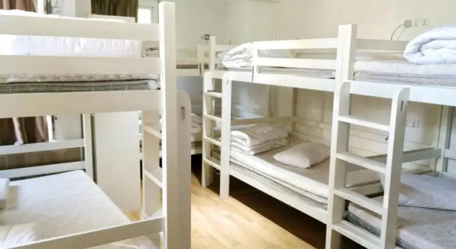 Кровать в общем номере (мужской номер) Lazy Gaga Hostel Guangzhou