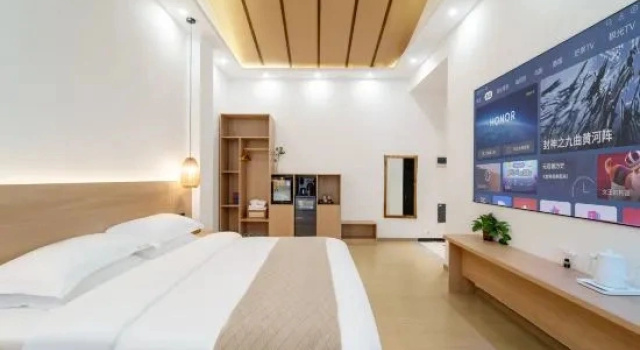 Люкс с видом на внутренний двор Half Idle Cloud House Homestay