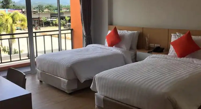 Двухместный номер Superior с балконом Sleeping Tree Hotel
