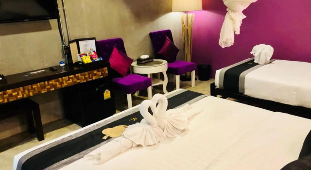 Трёхместный номер Deluxe Thapae Loft