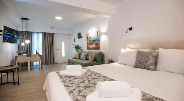 Одноместный люкс Executive Ammos Lux Apartments Crete