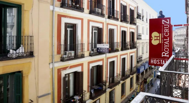 Двухместный номер Standard с балконом Hostal Royal Cruz
