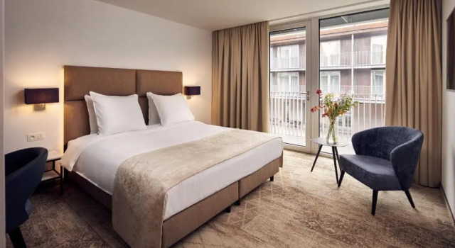 Номер Standard с красивым видом из окна Van der Valk Hotel Mechelen