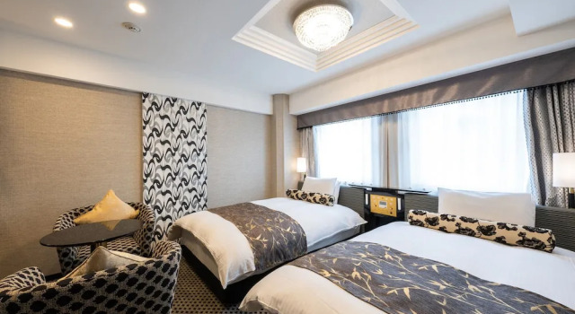 Двухместный номер Deluxe APA Hotel Hatchobori Ekimae