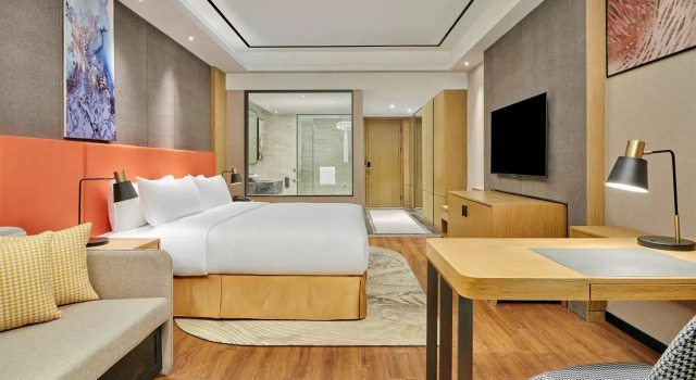 Номер Deluxe Hilton Garden Inn Wuhan Hankou
