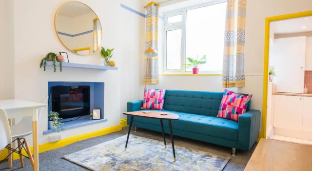 Апартаменты 1 bed central Cardiff apartment with free parking