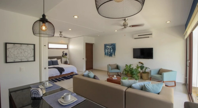 Luxury Loft w Balcony Akumal by Olahola, Забронировать Отель Акумаль Ривьера-Майя