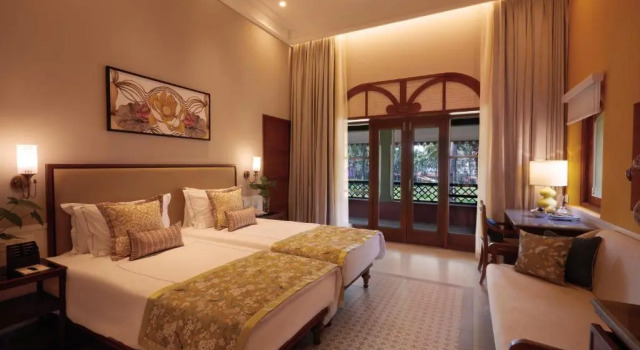 Двухместный номер Luxury с балконом и с видом на море Taj Holiday Village Resort & Spa, Goa