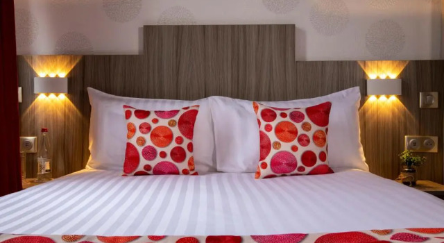 Standart çift kişilik oda Auberge de la Renaissance
