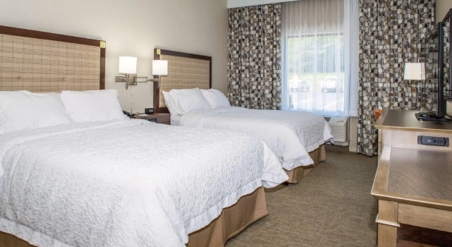 Четырёхместный номер Standard Hampton Inn & Suites Whitefish