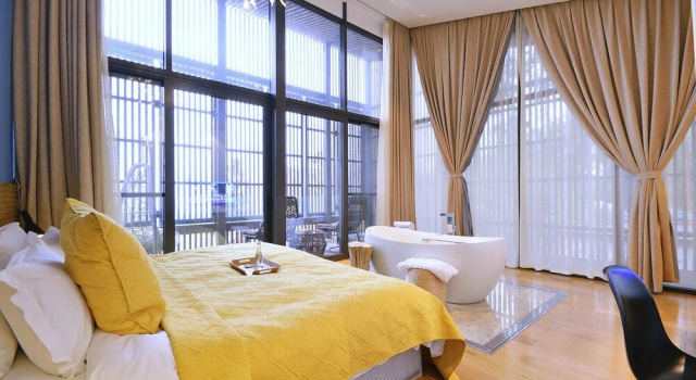 Коттедж Classic c 1 комнатой Liyang Meijie Mountain Hotspring Resort Hotel